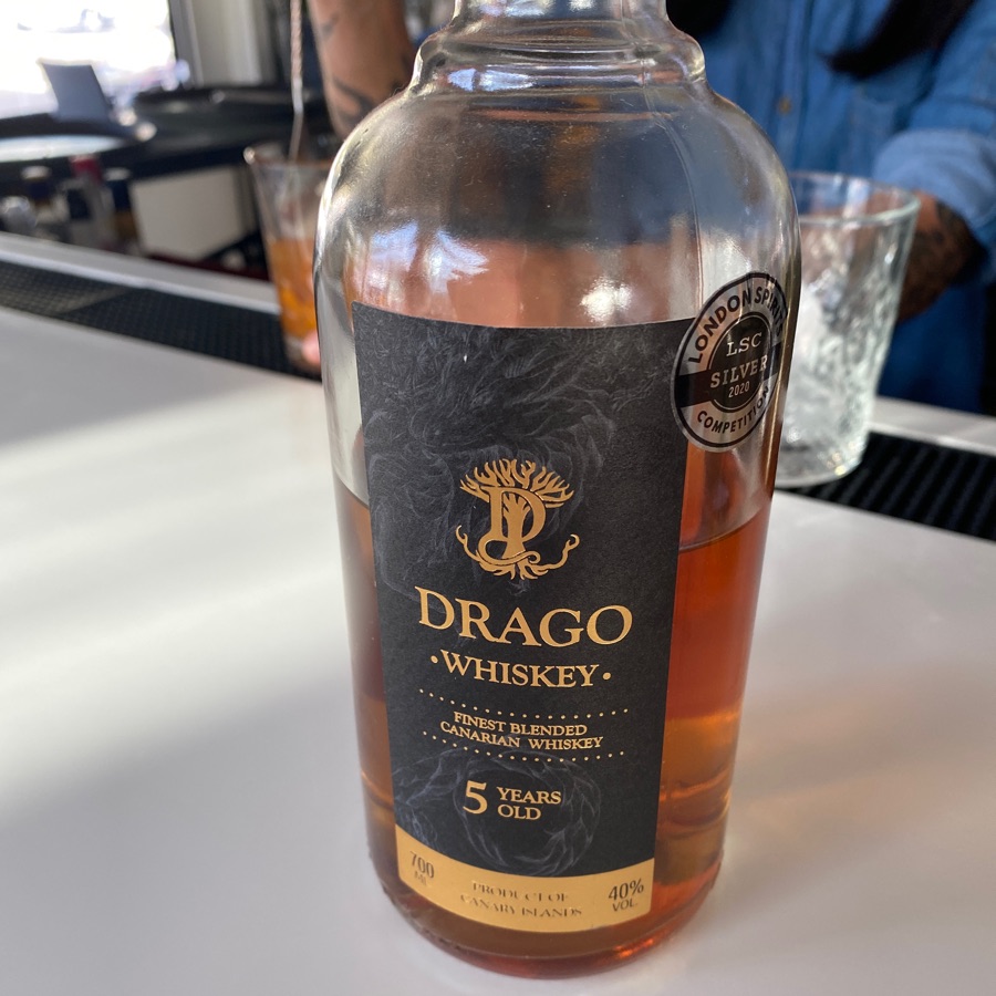 Drago Canarian Whiskey 5 years old