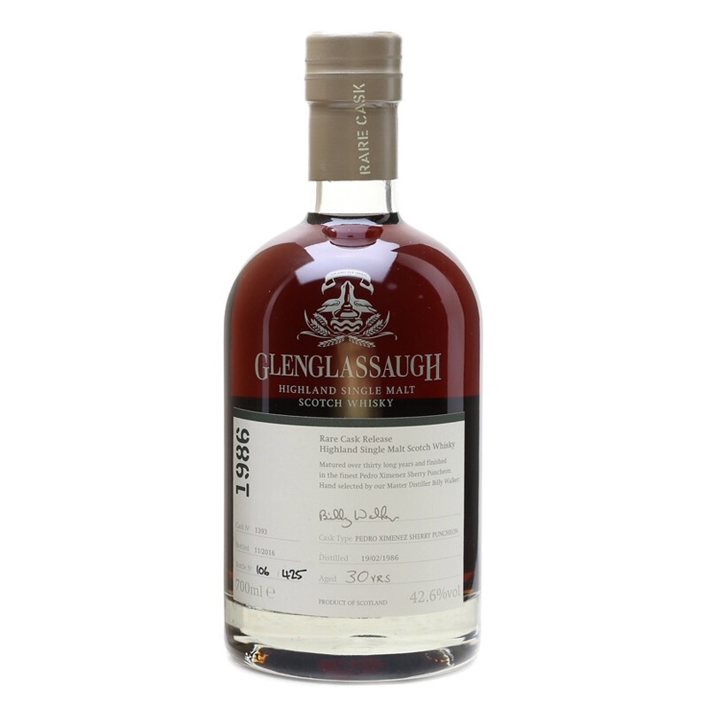 Glenglassaugh 1986 30 Year Cask #1393