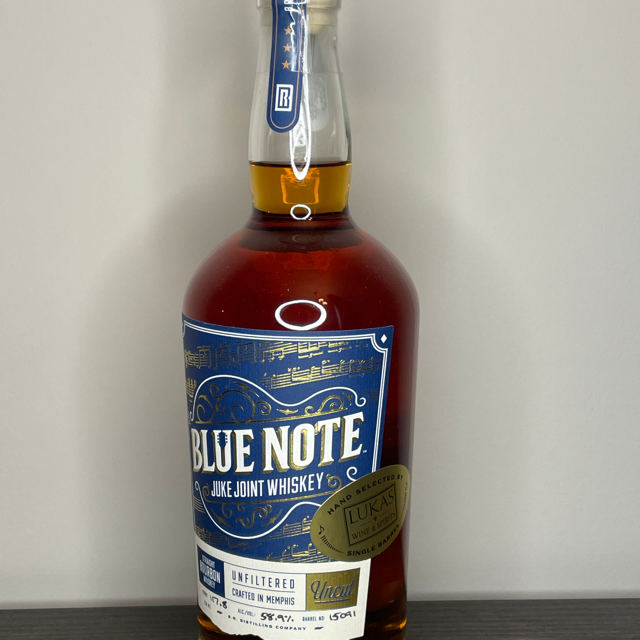 Blue Note Juke Joint Whiskey Single Barrel (Lukas Wine & Spirits)