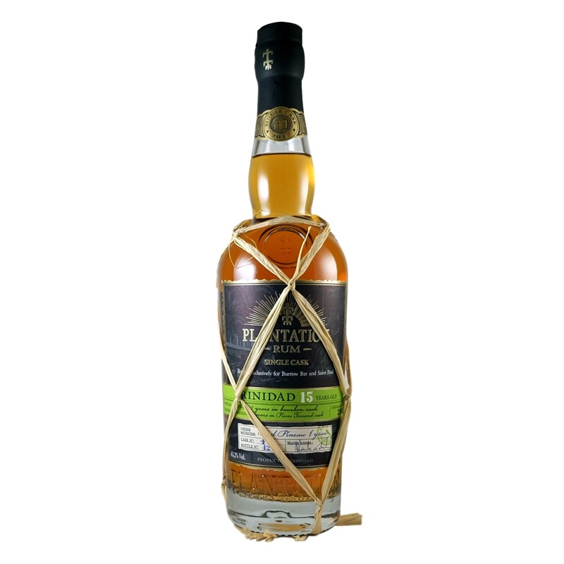 Plantation Trinidad 2002 15 Year Single Cask (Burrow Bar & Saint Paul)