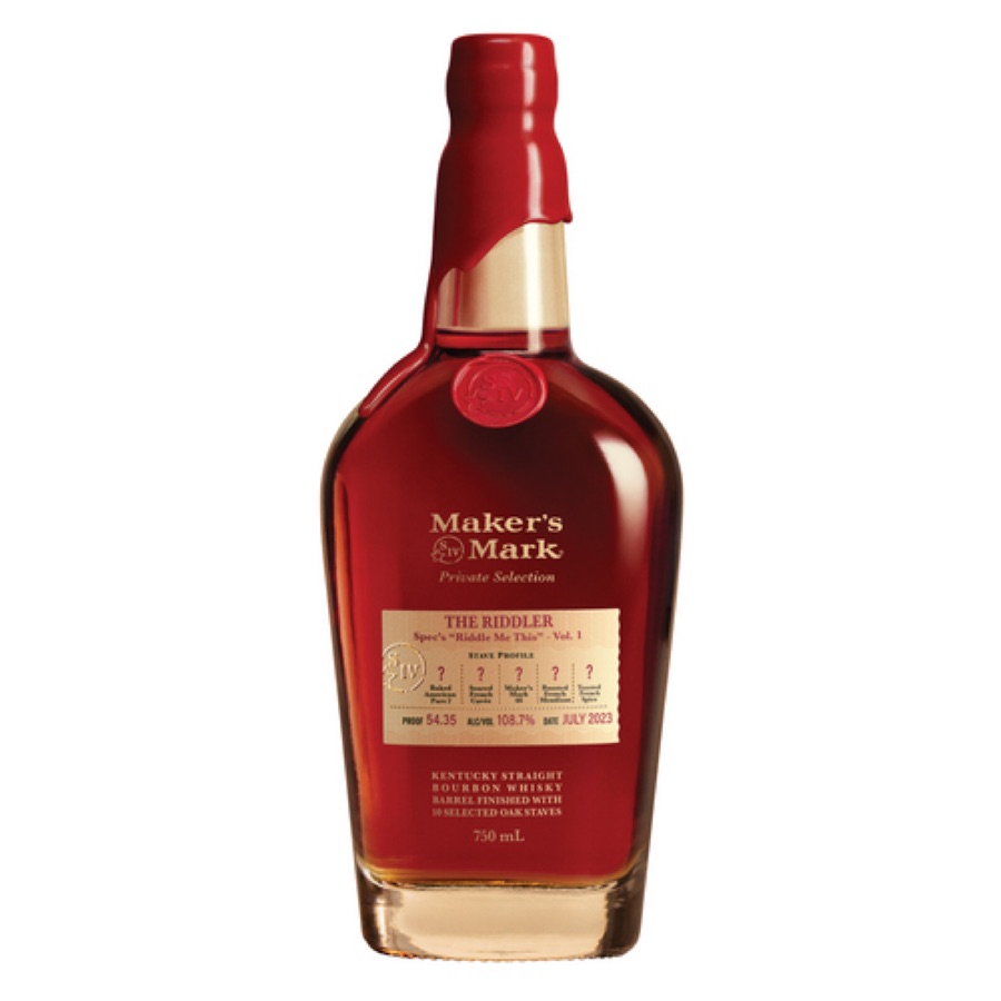maker's mark private selelction: the riddler