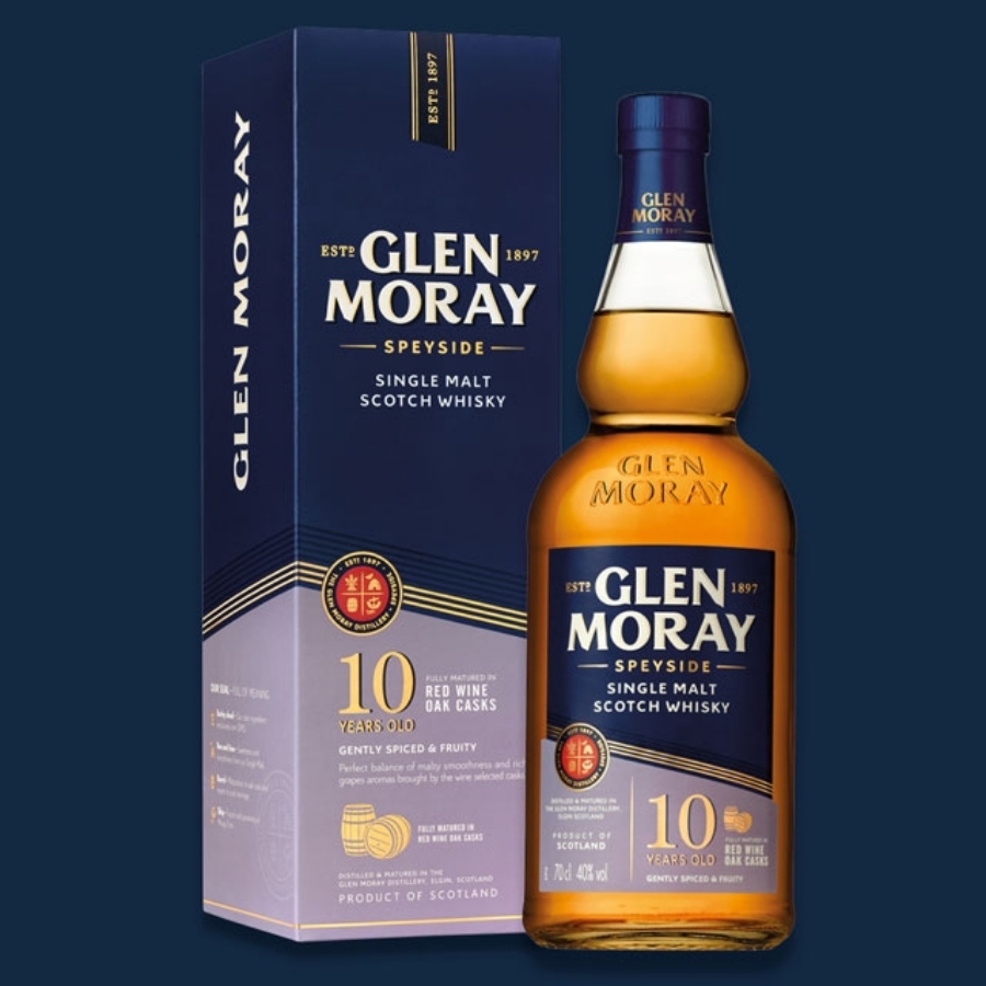 Glen Moray 10 Year Red Wine Oak Casks