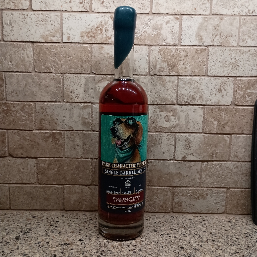 Rare Character Single Barrel Finished in a Maple Cask
