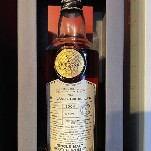 Highland Park 2004 16 Year Connoisseurs Choice Cask Strength (Gordon & MacPhail)
