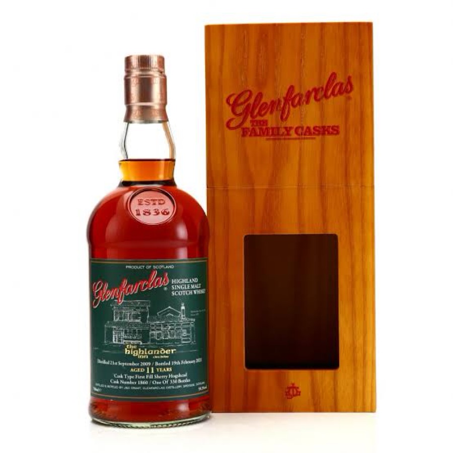 Glenfarclas 2009 Single Cask 11 YO Highlander Inn