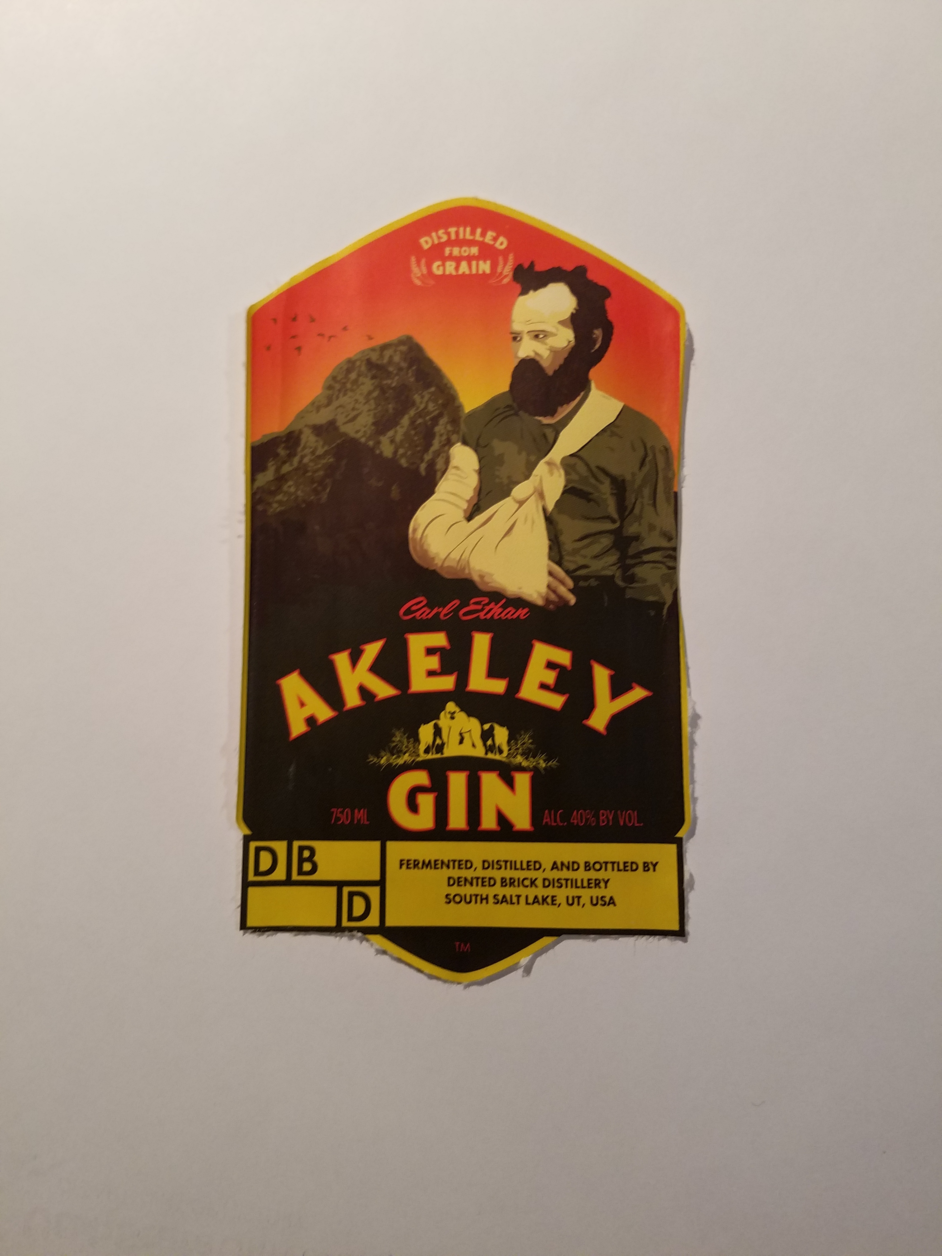 Dented Brick Distilling, Carl Ethan Akeley Gin