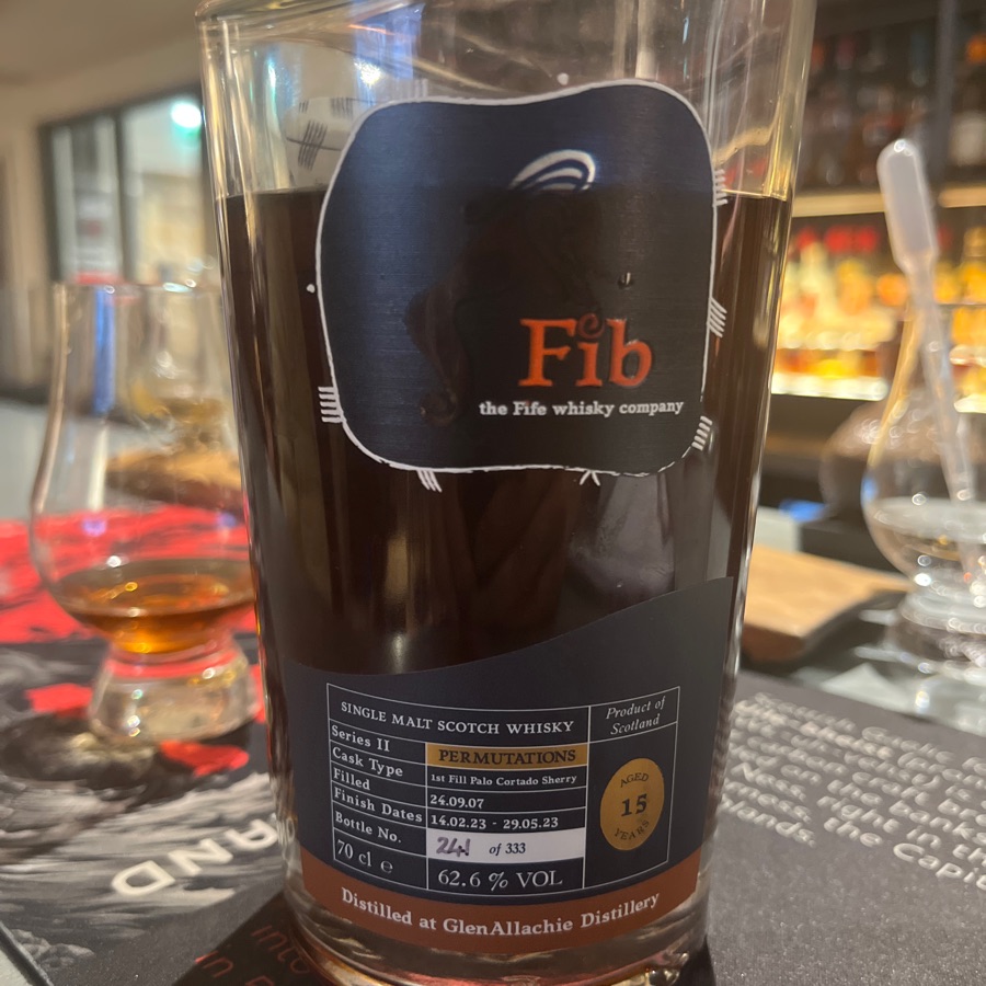 GlenAllachie 15 Palo Cortado FIB