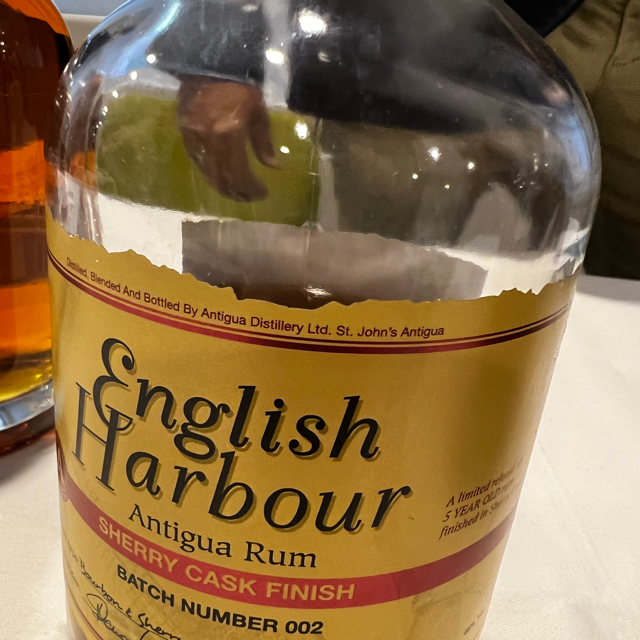 English Harbour sherry cask finish
