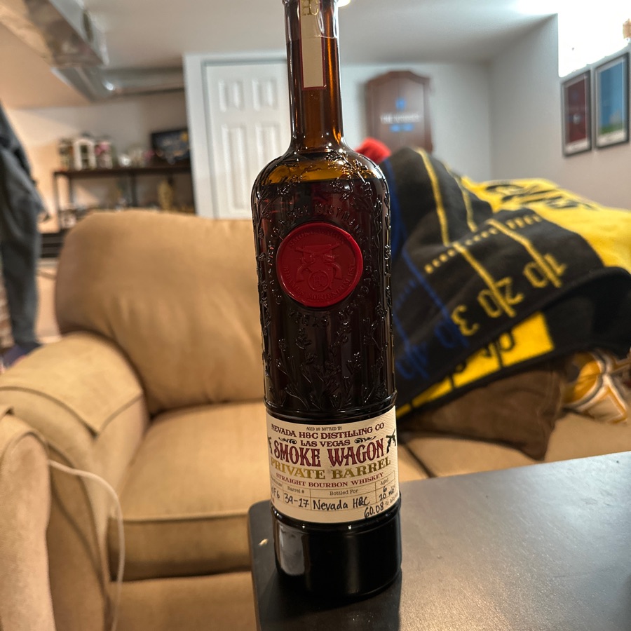 Smoke Wagon Private Barrel - Straight Bourbon Whiskey - 39-17