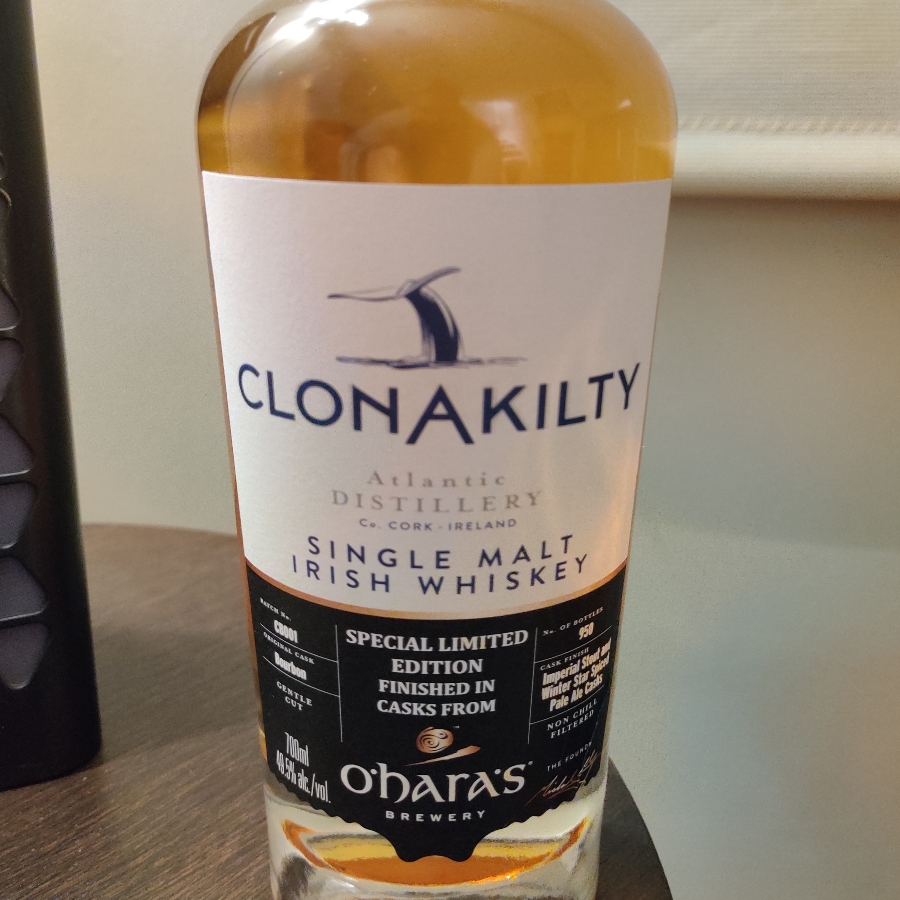 Clonakilty O'Hara's Imperial Stout + Winter Star Spiced Pale Ale Cask Finish