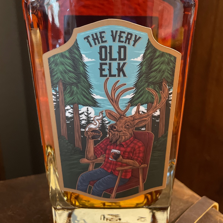 Old Elk Straight Wheat Whiskey "The Very Old" Bourbon Junkies Barrel Pick