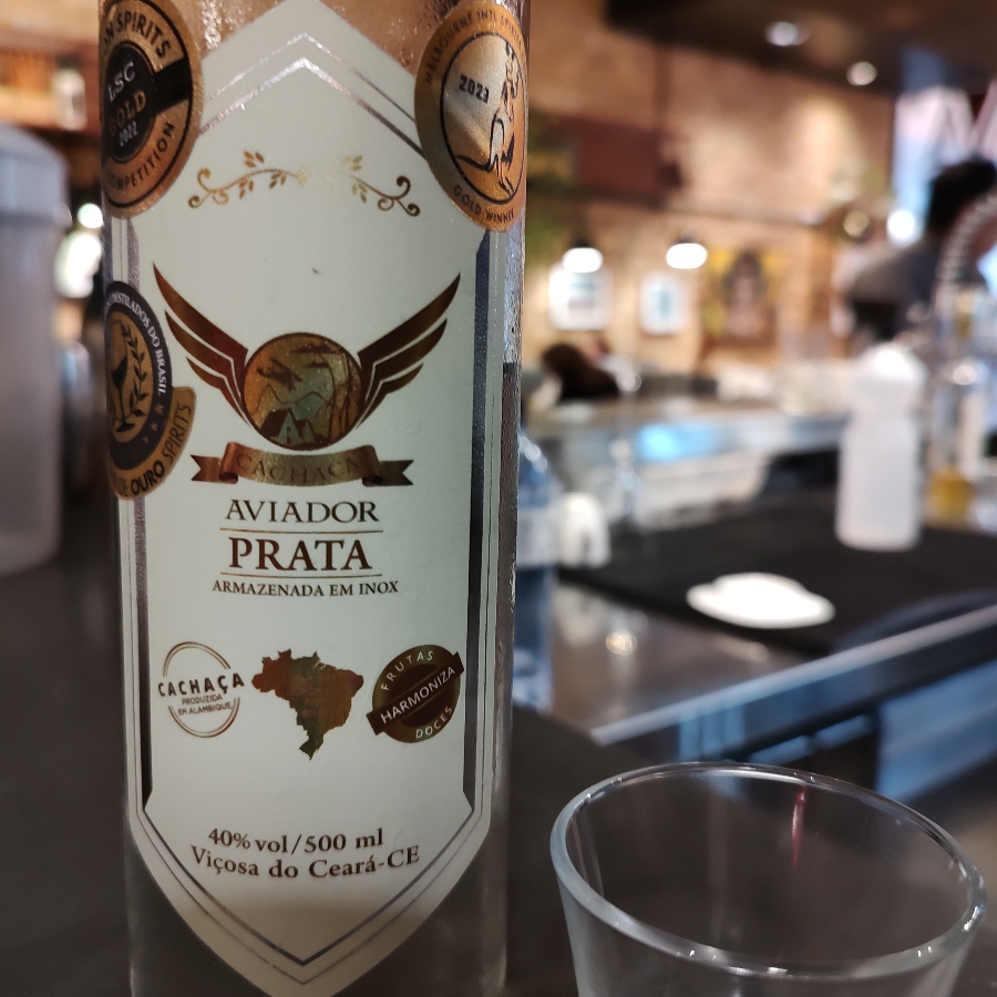 CACHAÇA AVIADOR PRATA
