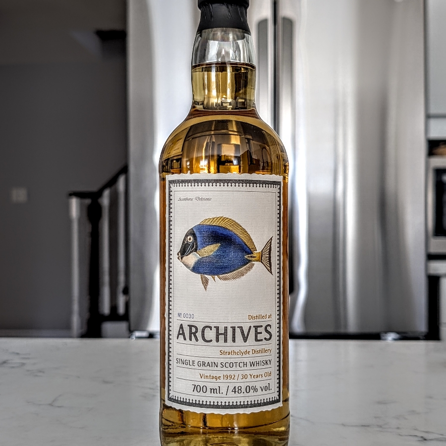 Archives Strathclyde 1992 30 Year Single Grain Scotch Whisky