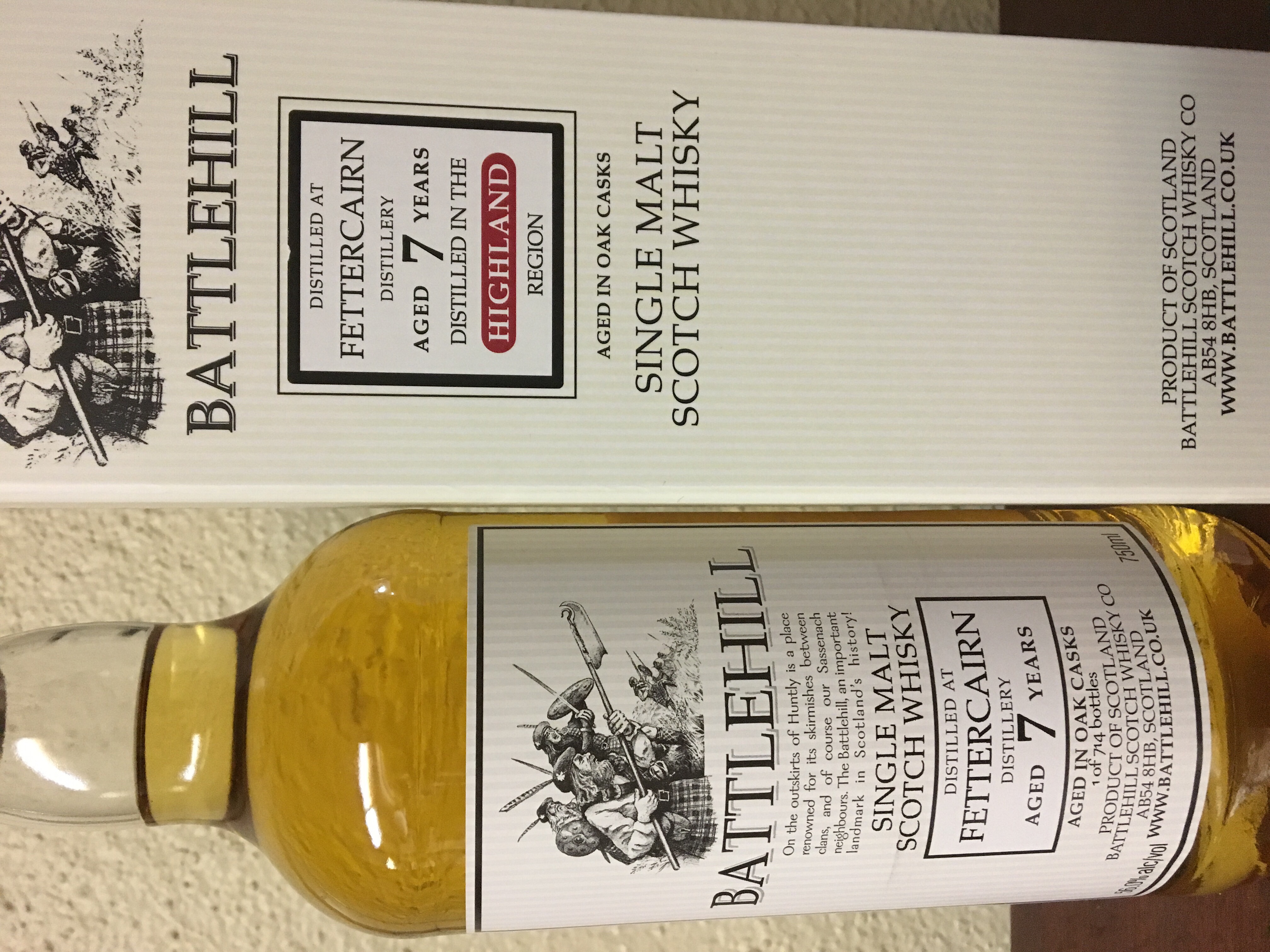 Fettercairn 7 Year - Battlehill (Duncan Taylor)