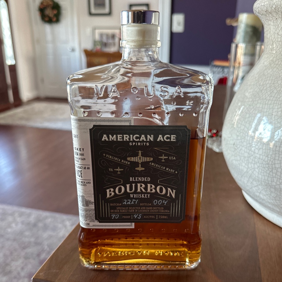 American Ace Blended Bourbon Whiskey
