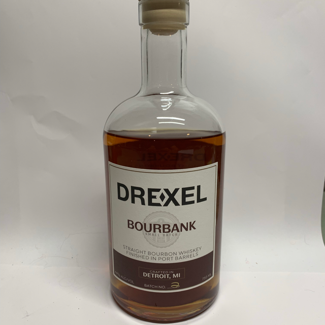 Drexel Bourbank Straight Bourbon Whiskey Finished in Port Barrels
