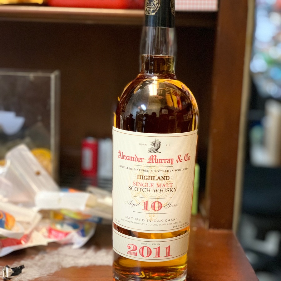 Alexander Murray & Co. 2011 10 Year Highlands Single Malt