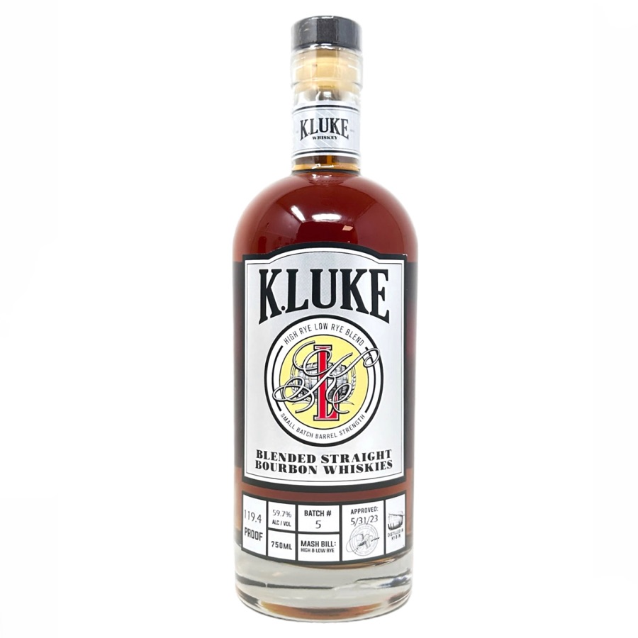 K. Luke Small Batch Bourbon, Barrel Strength, Batch 5