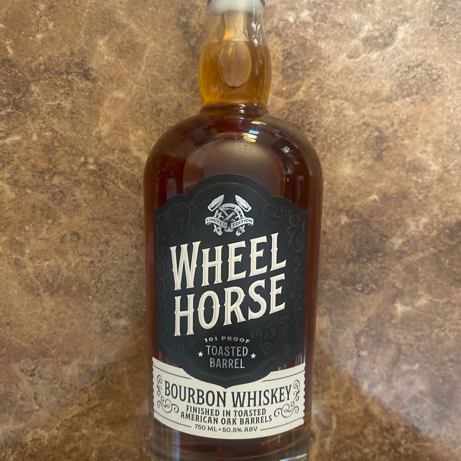 Wheel Horse Toasted Barrel Bourbon Whiskey
