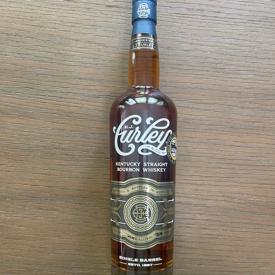 E. J.  Curley Kentucky Straight Bourbon Whiskey - Single Barrel - ABV Barrel Shop