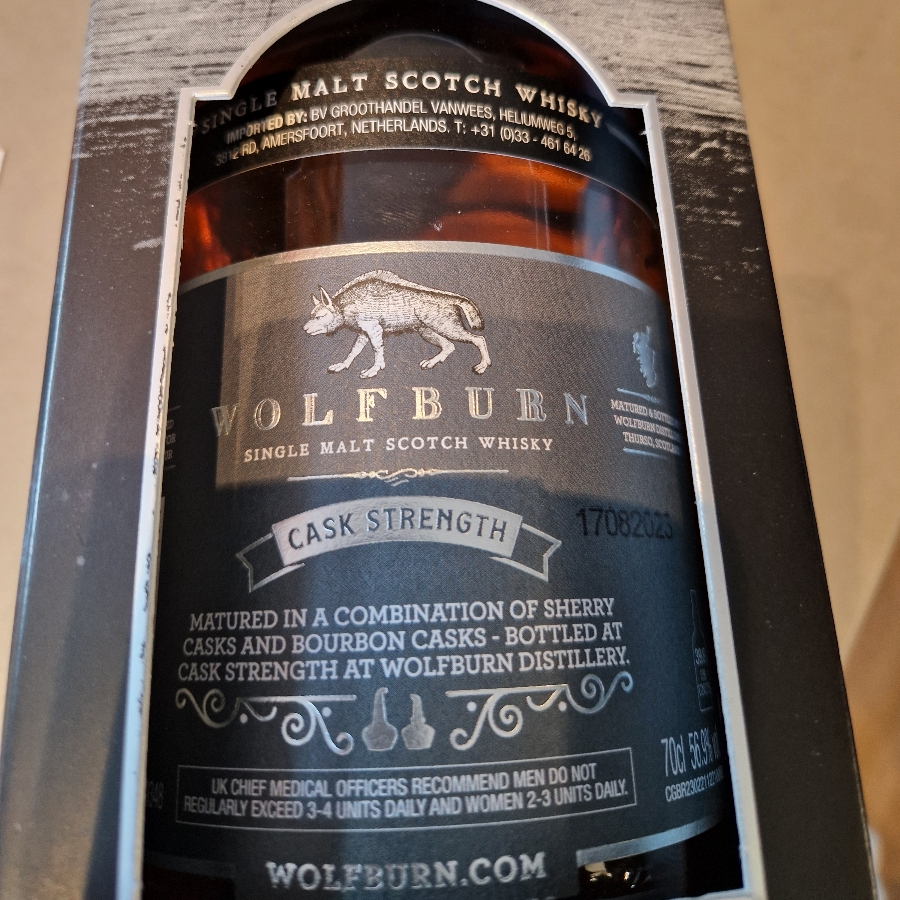 Wolfburn Cask Strenght
