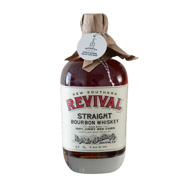 New Southern Revival Single Barrel Jimmy Red Corn Straight Bourbon (Seelbach's)