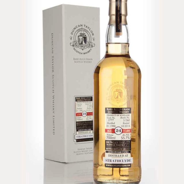 Strathclyde 24 Year Old 1990 (cask 2777) - Rare Auld Grain (Duncan Taylor)