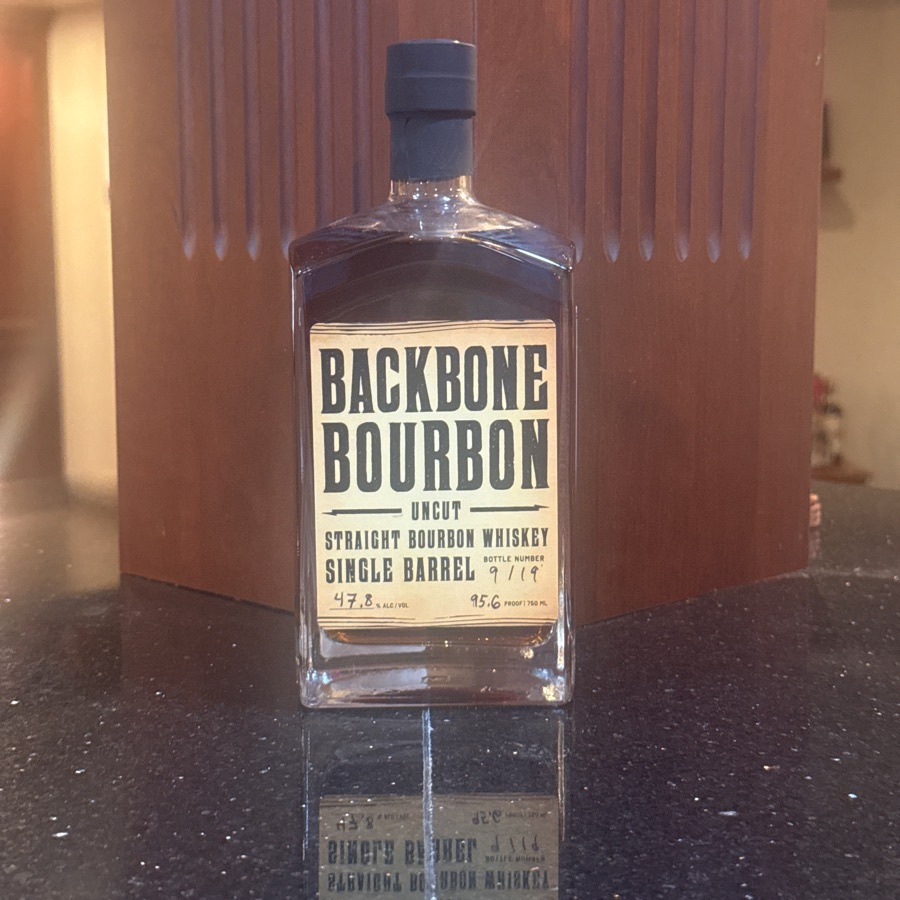 Backbone Bourbon Uncut Single Barrel #S962 Drums & Drams