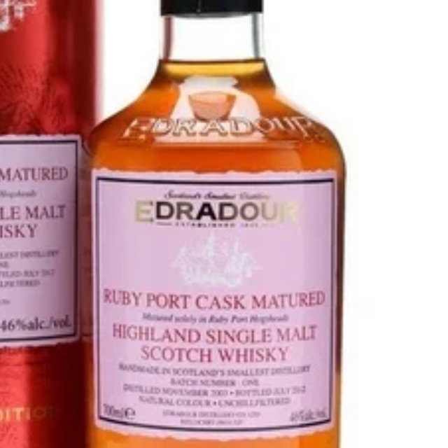 Edradour Ruby Port Cask Matured