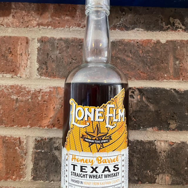 Lone Elm Straight Wheat Whiskey Honey Barrel