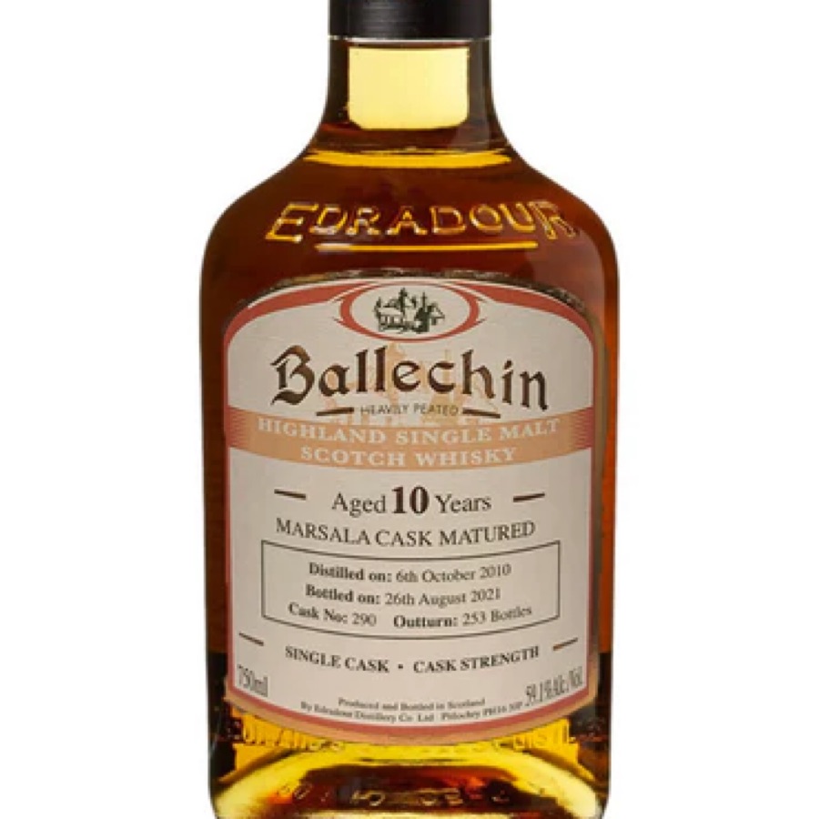 Ballechin 10 Year Marsala Cask Matured