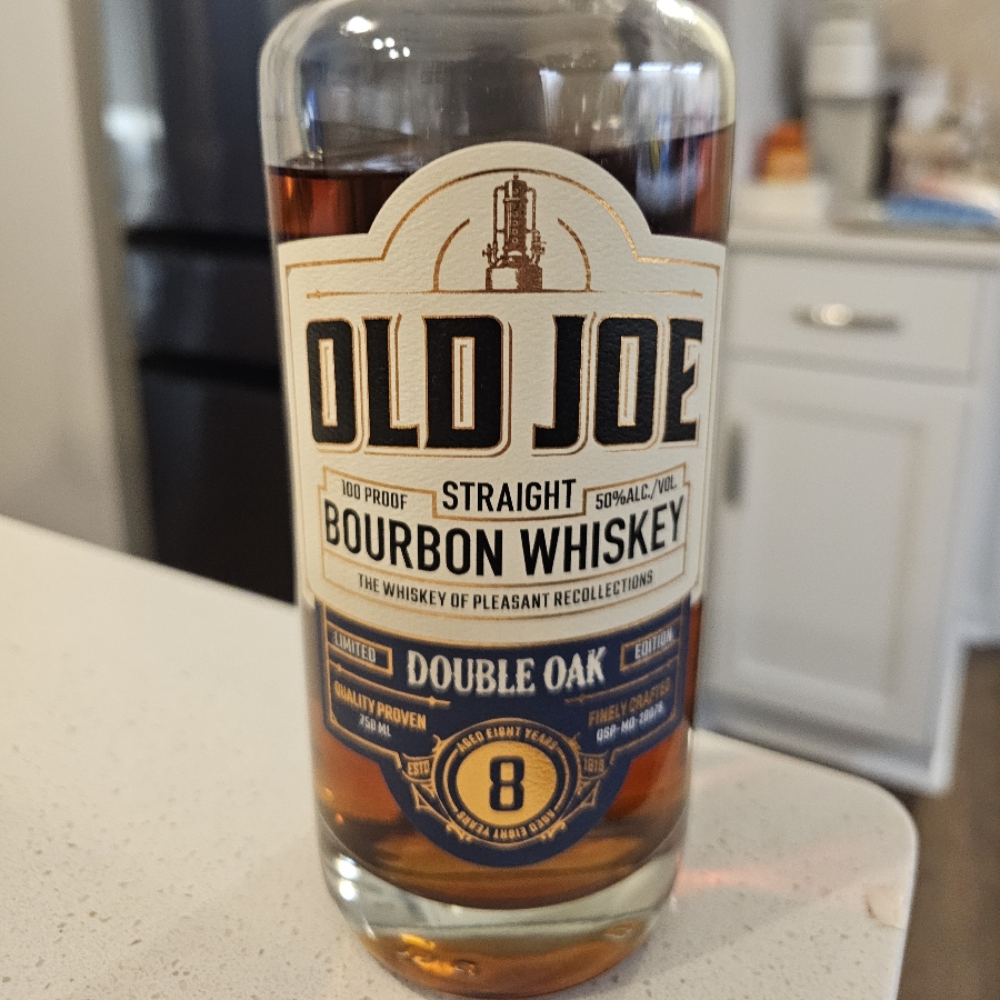 Old Joe Straight Bourbon Whiskey Double Oak 8yr