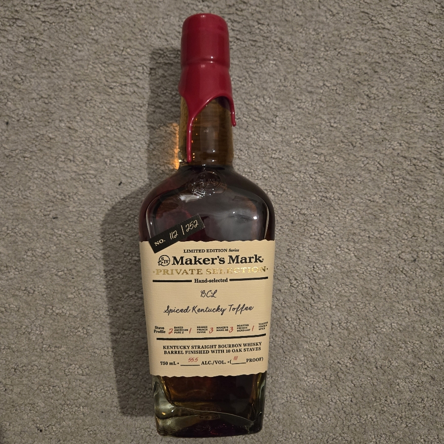 Maker's Mark Private Selection Spiced Kentucky Toffee