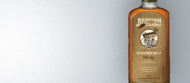 Journeyman Distillery Buggy Whip Wheat Organic Whiskey