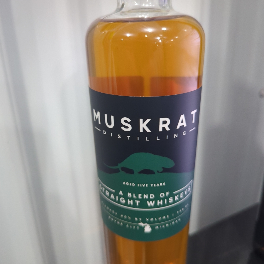 Muskrat Distilling 5 Year Blend of Straight Whiskeys