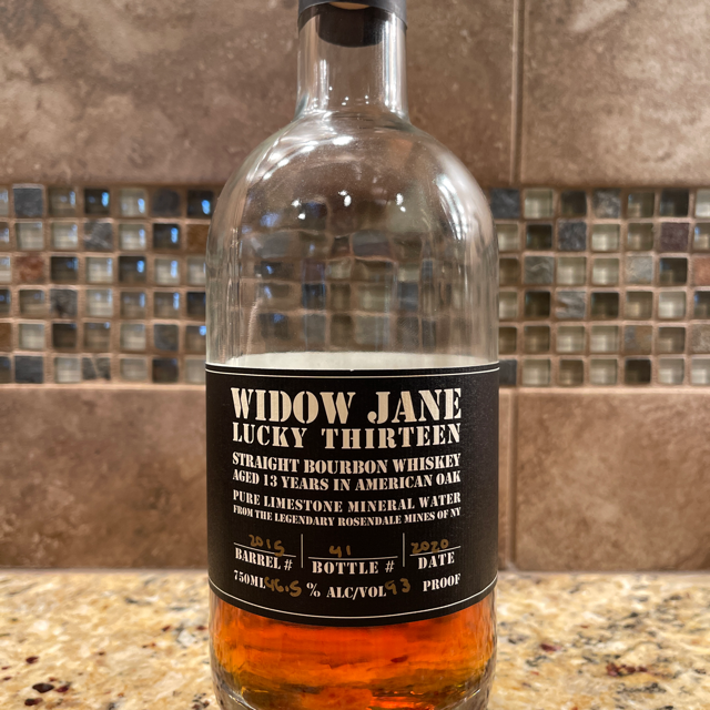 Widow Jane Lucky Thirteen Barrel# 2015 (2020)