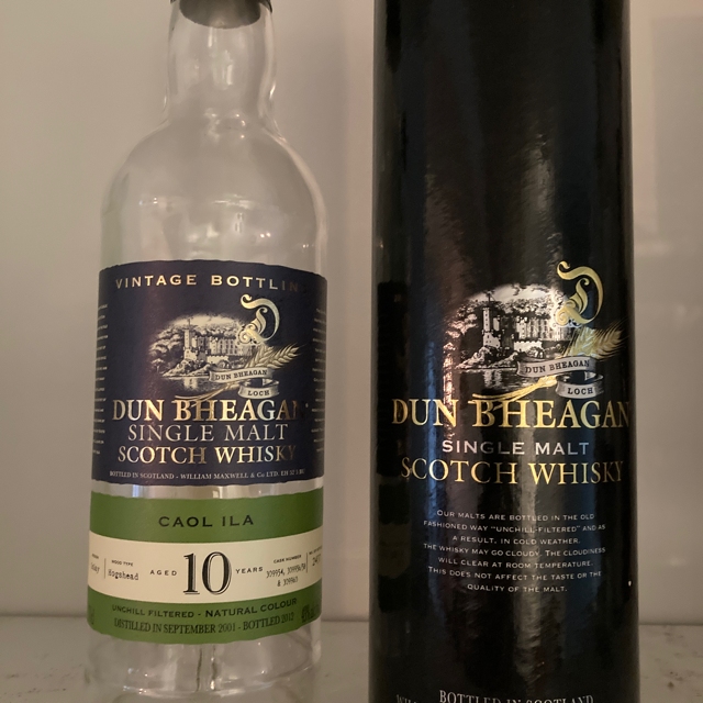Caol Ila 2001 10 Year Dun Bheagan (Ian Macleod)
