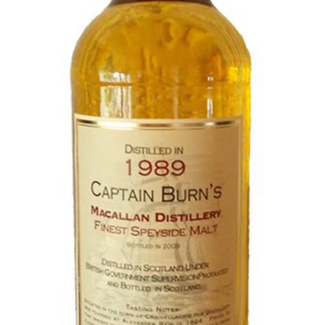 Macallan 1989 Captain Burn's