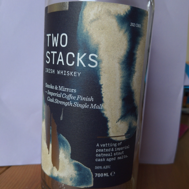 Two stacks smoke and mirrors Imperial coffee finish