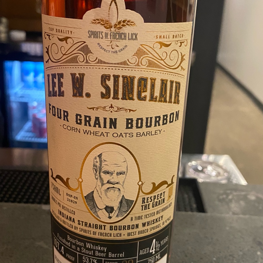 Lee Sinclair NES Single Barrel Stout Finish