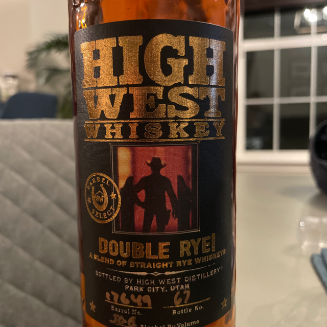 High West Whiskey Double Rye - Barrel Select MWND Finish