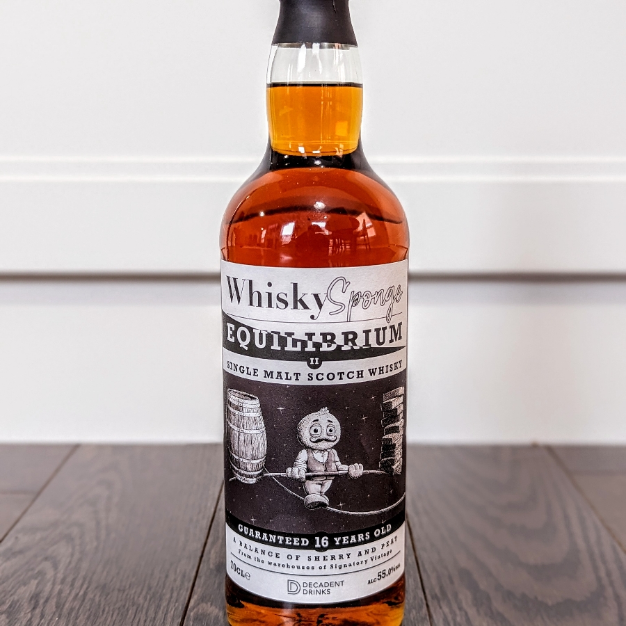 Whisky Sponge Equilibrium Edradour & Ballechin 2005 16 Year Single Malt Scotch Whisky
