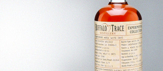 Buffalo Trace Experimental Collection Made With Oats