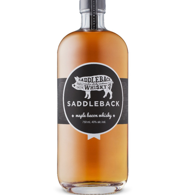 Saddleback maple bacon Canadian whisky