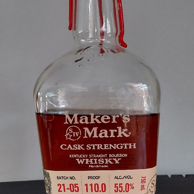 Maker's Mark Cask Strength Batch 21-05 (110 Proof)