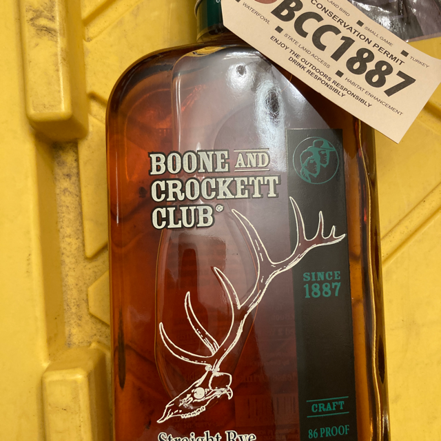 Boone and Crockett Club Rye