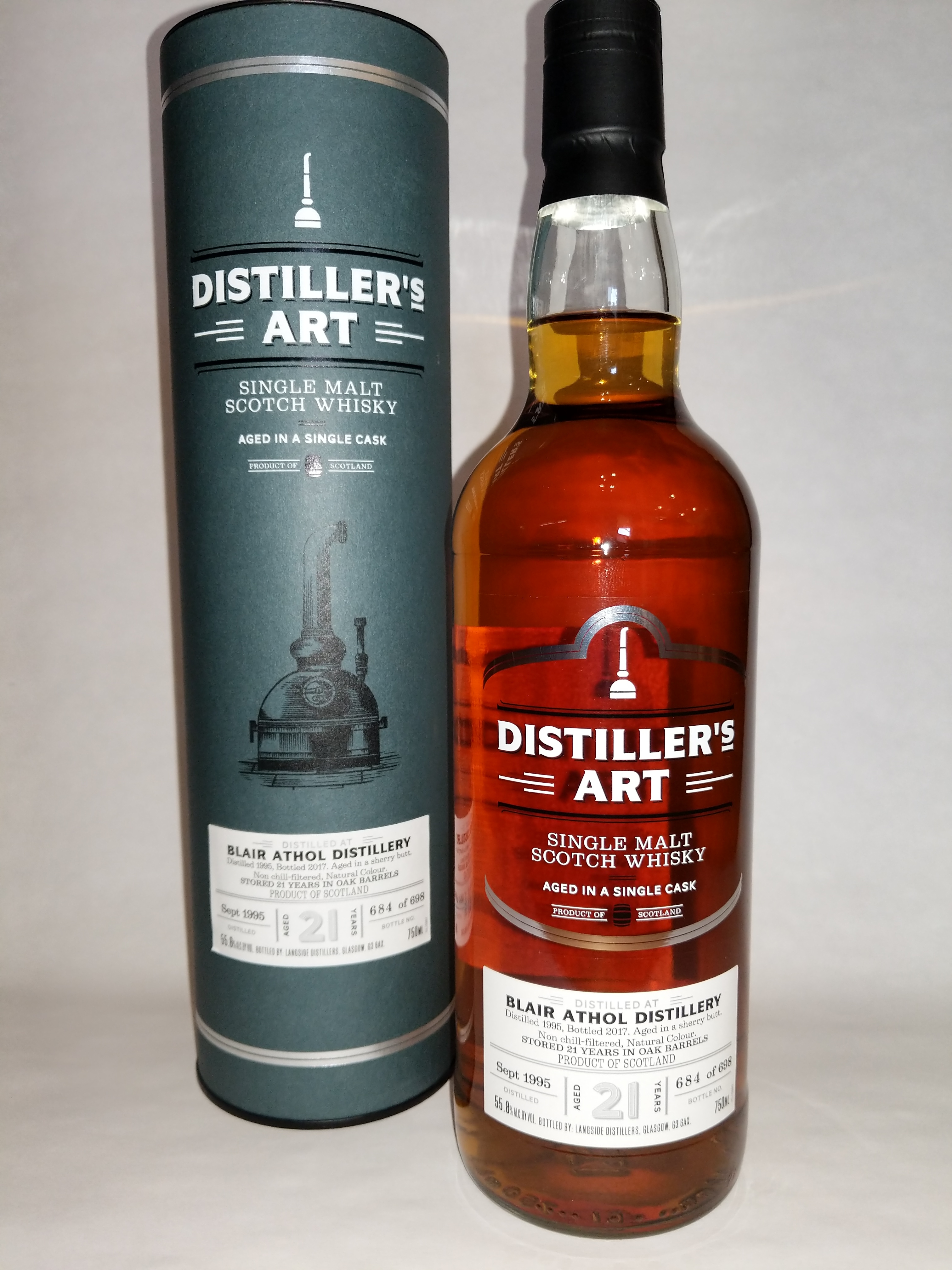 Blair Athol 21 year Single Cask (Distiller's Art)