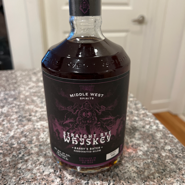 Barry's Batch Straight Rye Whiskey