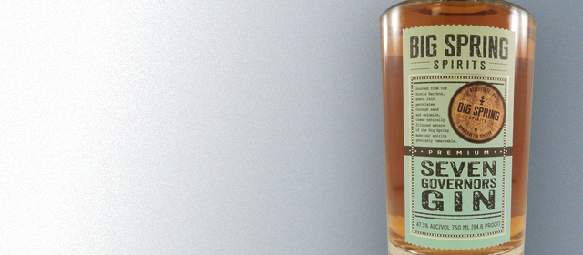 Big Spring Spirits 7 Governors' Gin (Barrel Aged)