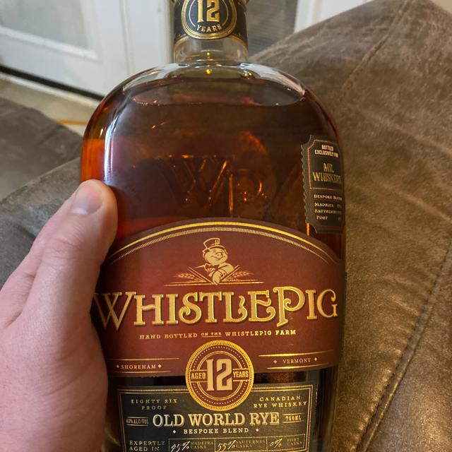 Whistlepig 12yr Bespoke Whiskers